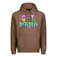 Chestnut cat mama Premium Hoodie - CowhideDigitalArt