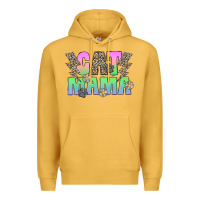 Mustard cat mama Premium Hoodie - CowhideDigitalArt
