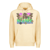 Pina Colada cat mama Premium Hoodie - CowhideDigitalArt