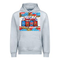 Heather Grey American Mama 20oz tumbler Urban Hoodie - Neo Western