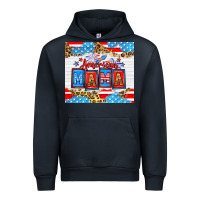 Navy American Mama 20oz tumbler Urban Hoodie - Neo Western