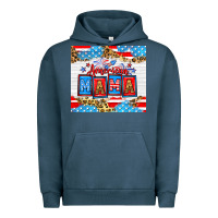 Pigment Midnight Navy American Mama 20oz tumbler Urban Hoodie - Neo Western