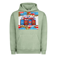 Pigment Oil Green American Mama 20oz tumbler Urban Hoodie - Neo Western