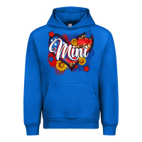 Cobalt American mini heart Urban Hoodie - Neo Western