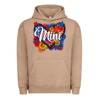 Pigment Burro American mini heart Urban Hoodie - Neo Western