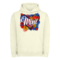 Pigment Pistachio American mini heart Urban Hoodie - Neo Western
