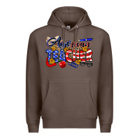 Coffee American Teacher Premium Hoodie - Neo Western