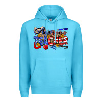 Ocean Blue American Teacher Premium Hoodie - Neo Western