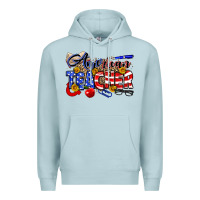 Blue Mist American Teacher Premium Hoodie - Neo Western