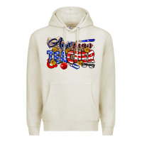 Oatmeal Heather American Teacher Premium Hoodie - Neo Western