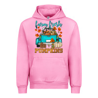Fuchsia Pink farm fresh pumpkins Urban Hoodie - HRA Design Shop