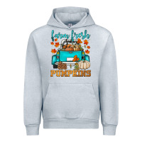 Heather Grey farm fresh pumpkins Urban Hoodie - HRA Design Shop