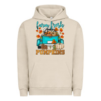 Pigment French Oak farm fresh pumpkins Urban Hoodie - HRA Design Shop