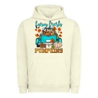 Pigment Pistachio farm fresh pumpkins Urban Hoodie - HRA Design Shop