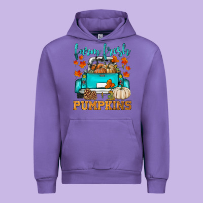 Farm Fresh Pumpkins Urban Hoodie Designed By Hra Design Shop