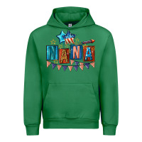 Emerald American Nana 4th of july Urban Hoodie - CowGirlArtShop