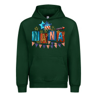 Forest Green American Nana 4th of july Urban Hoodie - CowGirlArtShop
