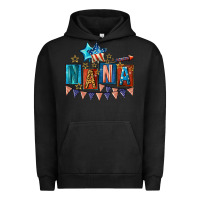 Pigment Black American Nana 4th of july Urban Hoodie - CowGirlArtShop
