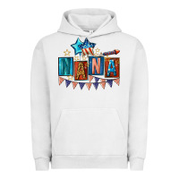 Pigment Lunar Rock American Nana 4th of july Urban Hoodie - CowGirlArtShop