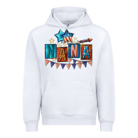 White American Nana 4th of july Urban Hoodie - CowGirlArtShop
