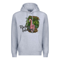 Heather Grey flocking fabulous Premium Hoodie - SublimationCraftShop