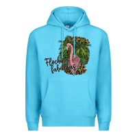 Ocean Blue flocking fabulous Premium Hoodie - SublimationCraftShop