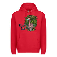 Red flocking fabulous Premium Hoodie - SublimationCraftShop