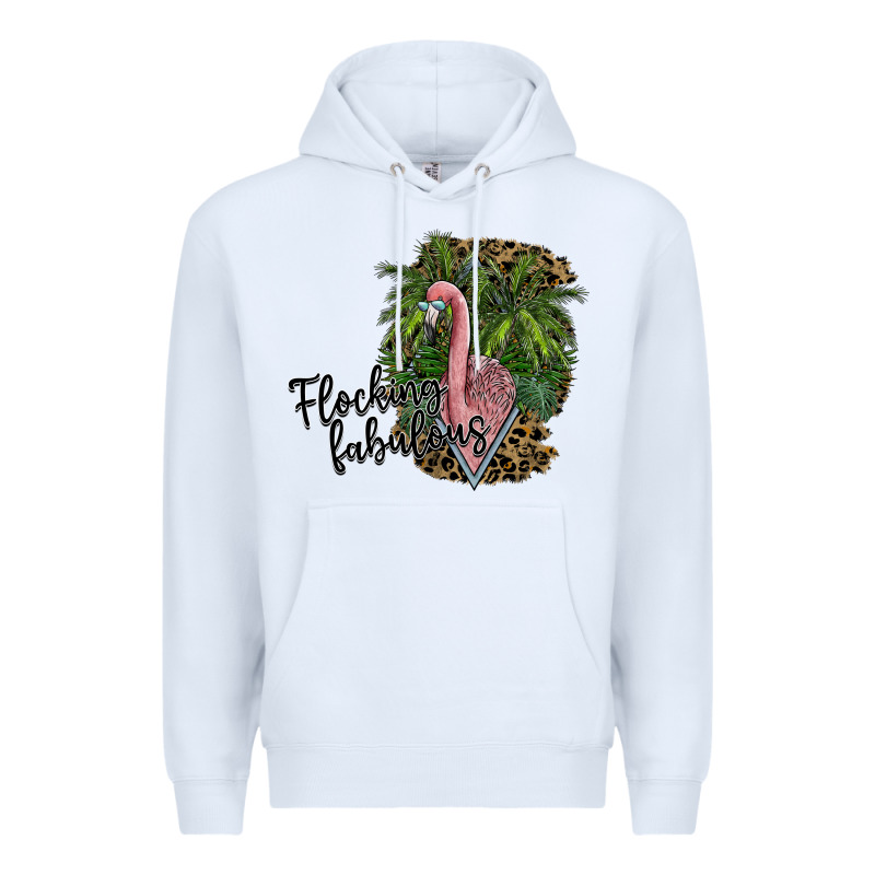 Flocking Fabulous Premium Hoodie by SublimationCraftShop | Teevron