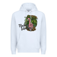 White flocking fabulous Premium Hoodie - SublimationCraftShop