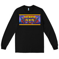 Black super dad Long Sleeve Tee - BarkalooDesign