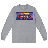 Heather Grey super dad Long Sleeve Tee - BarkalooDesign