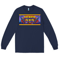 Navy super dad Long Sleeve Tee - BarkalooDesign