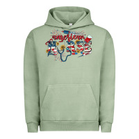 Pigment Oil Green American Nurse 4th of July Urban Hoodie - CowGirlArtShop