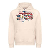 Sandshell American Nurse 4th of July Urban Hoodie - CowGirlArtShop
