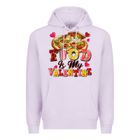 Lilac food is my valentine Premium Hoodie - FaDigitalArtStudio