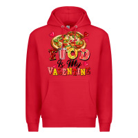 Red food is my valentine Premium Hoodie - FaDigitalArtStudio
