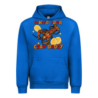 Cobalt crawfish who's your craw daddy Urban Hoodie - FaDigitalArtStudio