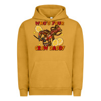 Pigment Peanut Butter crawfish who's your craw daddy Urban Hoodie - FaDigitalArtStudio