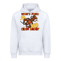 White crawfish who's your craw daddy Urban Hoodie - FaDigitalArtStudio