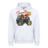 White summer Urban Hoodie - SublimationCraftShop