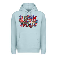 Blue Mist Boom boom baby 4th of july Premium Hoodie - CowGirlArtShop