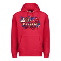 Cardinal Boom boom baby 4th of july Premium Hoodie - CowGirlArtShop