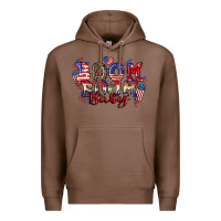 Chestnut Boom boom baby 4th of july Premium Hoodie - CowGirlArtShop