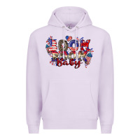 Lilac Boom boom baby 4th of july Premium Hoodie - CowGirlArtShop