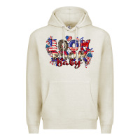 Oatmeal Heather Boom boom baby 4th of july Premium Hoodie - CowGirlArtShop