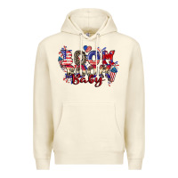 Sandshell Boom boom baby 4th of july Premium Hoodie - CowGirlArtShop