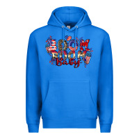 True Royal Boom boom baby 4th of july Premium Hoodie - CowGirlArtShop