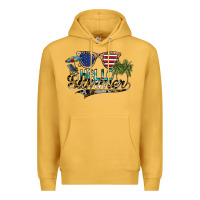 Mustard hello summer Premium Hoodie - SublimationCraftShop