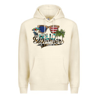 Sandshell hello summer Premium Hoodie - SublimationCraftShop