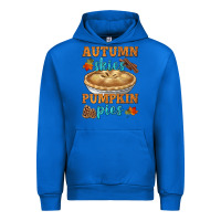 Cobalt autumn skies pumpkin pies Urban Hoodie - HRA Design Shop